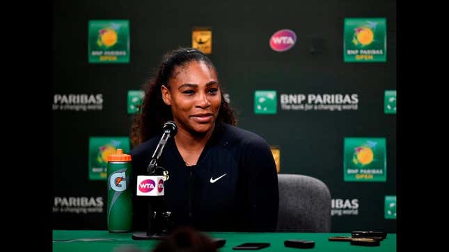 Serena Williams Is Back, And She's Not In The Mood To Talk Drugs
