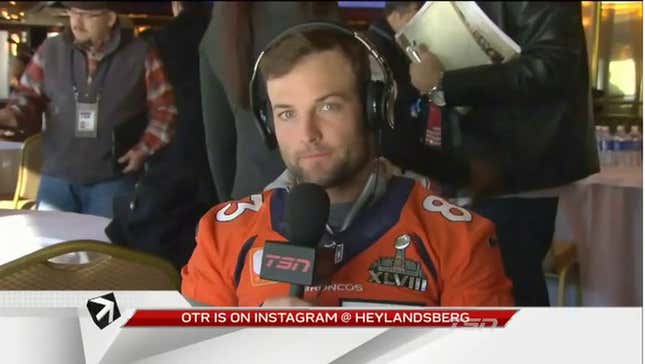 Wes Welker Had The Worst Time During This Interview