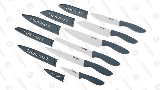 Cuisinart 12pc Kitchen Knife Set | $18 | Woot