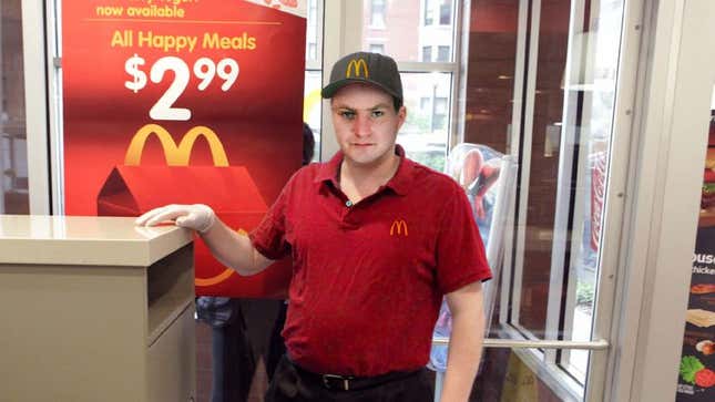 Image for article titled McDonald’s Janitor Would Like To Thank Everyone Who Tossed Half-Full Cups Of Soda Into Trash