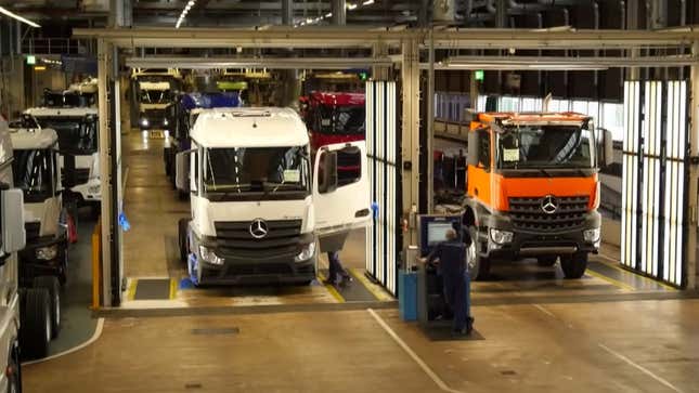 Image for article titled Inside The World&#39;s Biggest Truck Factory