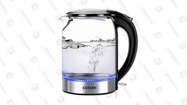 Cosori Glass Kettle | $34 | Amazon 