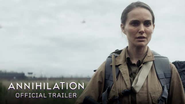 Watch Natalie Portman Take You Into <i>Annihilation</i>'s Terrifying Future