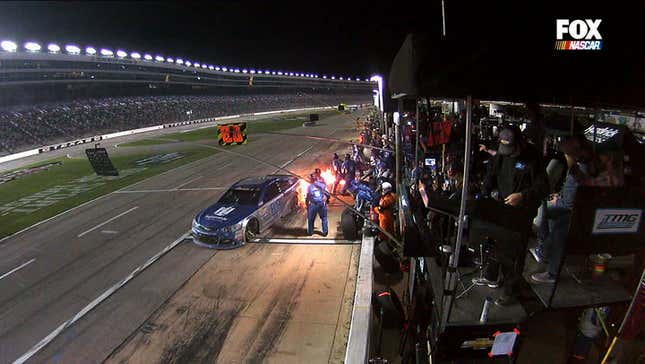 Dale Jr.'s On Fire!