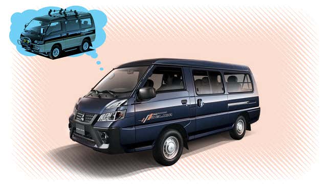 Image for article titled Your 1980s Mitsubishi Delica Van Dreams Live On In Taiwan