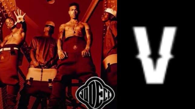 Jodeci Diary of a Mad Band album cover; Verzuz logo 