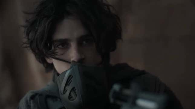 Image for article titled Ranking Timothee Chalamet's Many Brooding Faces in the New Dune Trailer