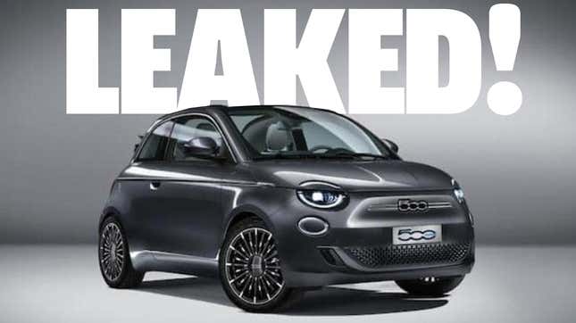 Image for article titled Here&#39;s The All-New Fiat 500 Before You&#39;re Supposed To See It