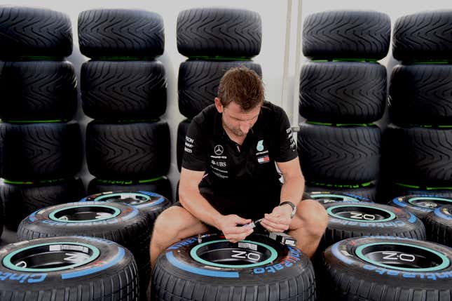 Image for article titled Inside Pirelli's Massive Formula One Tire Operation