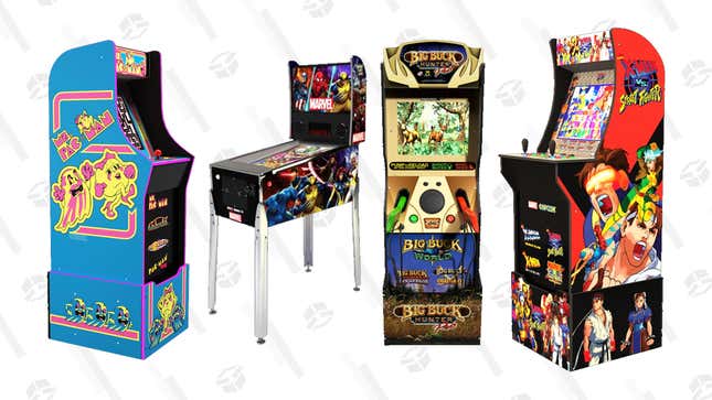 Image for article titled Ms. Pac-Man, Marvel vs Capcom, and More of Arcade1Up&#39;s Newest At-Home Cabinets Launch Later This Year