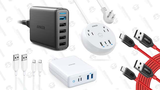 Anker Multi-Port Chargers and Accessories Gold Box | Amazon