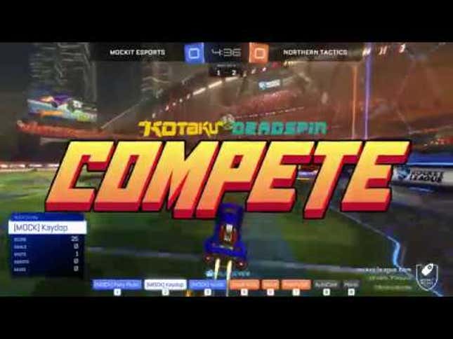 <i>Rocket League </i>Player Nails The Crossbar For Huge Upset