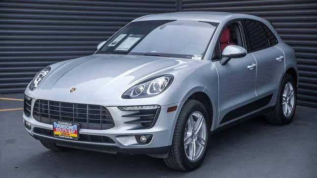 Image for article titled At $37,000, Could This 2015 Porsche Twin-Turbo Crossover Have You Saying “Yes, We Macan?”