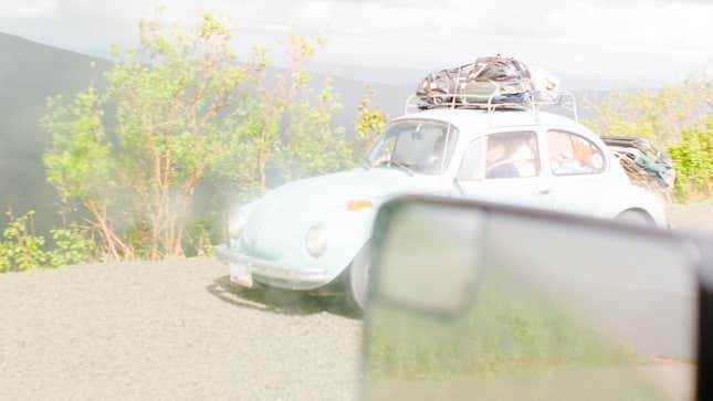 Image for article titled Do You Know This VW Super Beetle On The Top Of The World?