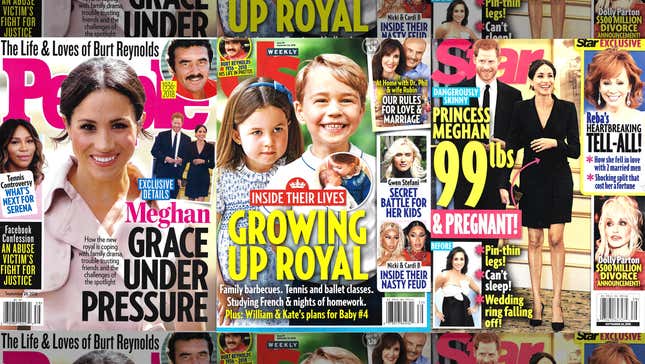 Image for article titled This Week in Tabloids: Meghan Markle Exists, As Do Kate Middleton's Kids