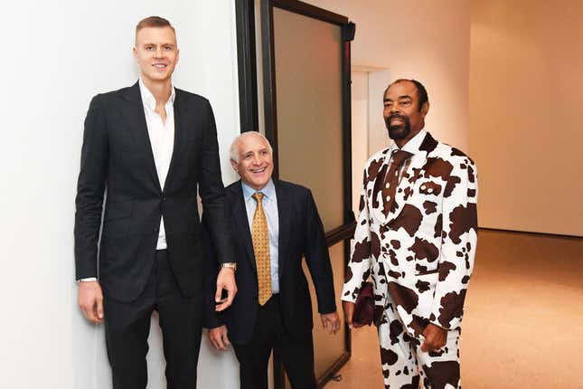 Knicks Say Kristaps Porzingis Demanded To Be Traded Or He'd Go Back To Europe