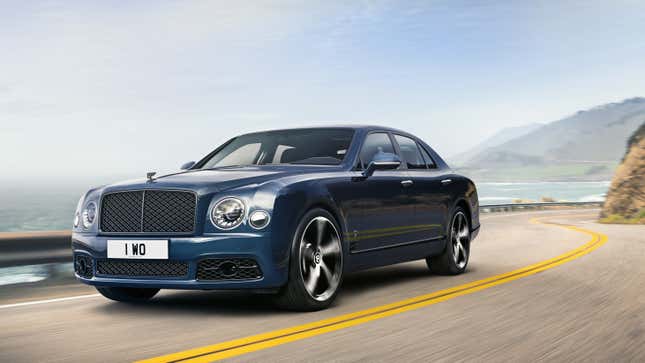 Image for article titled Bentley Says Goodbye To Its 60-Year-Old 6.75-Liter V8 With A Special Edition Mulsanne