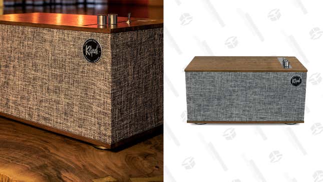 Klipsch The Three II Wireless Speaker (Walnut) | $250 | Amazon
Klipsch The Three II Wireless Speaker (Matte Black) | $250 | Amazon