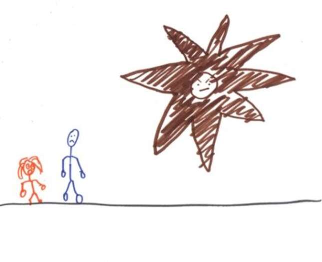 U.S. Children Still Traumatized - Drawing 7