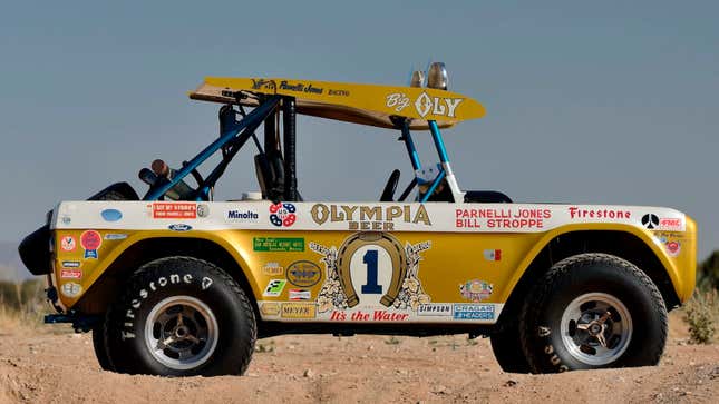 Image for article titled Own A Piece Of Ford Bronco History With Parnelli Jones&#39; Big Oly