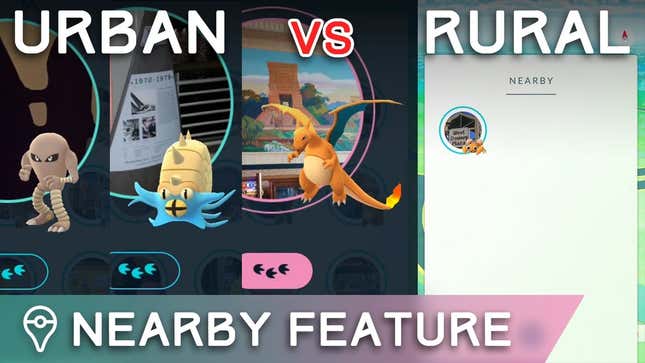 Rural And Urban <i>Poké<em></em>mon Go</i> Players Are Playing Different Games