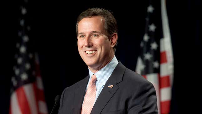 Image for article titled Candidate Profile: Rick Santorum