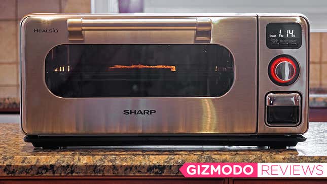 Image for article titled I Love Sharp&#39;s New Steam Powered Oven Even If My Steak Was Soggy