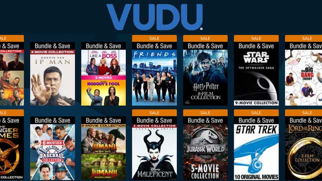 Bundle and Save on Select Movie Collections | VUDU