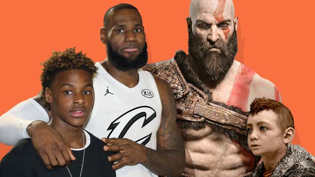 Image for article titled LeBron, It Is Time To Go Full Kratos