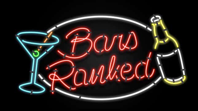 Image for article titled Bars, Ranked
