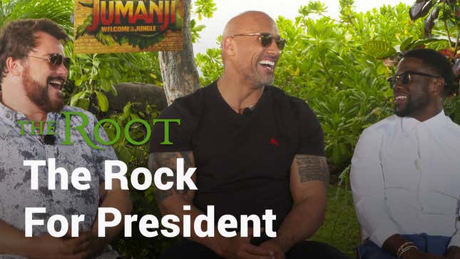 Dwayne ‘the Rock’ Johnson Says He Definitely Wouldn’t Pick Kevin Hart as His 2020 Running Mate