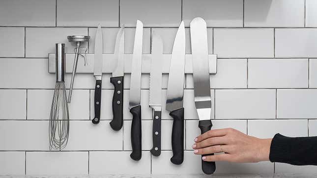 Modern Innovations Stainless Steel Magnetic Knife Bar, $17 