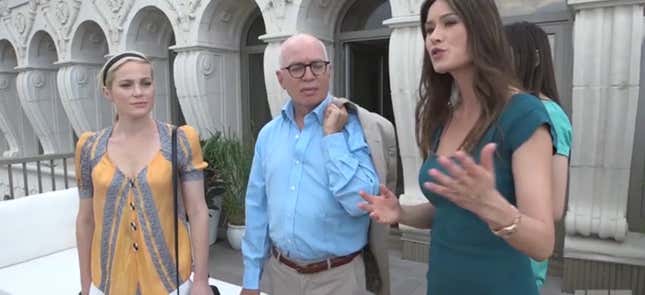 Michael Wolff tours a property on Trump Town Girls.