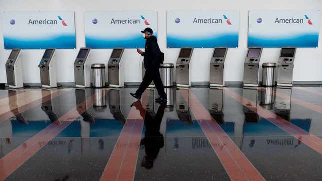 American Airlines said it would be flying planes at full capacity beginning July 1.