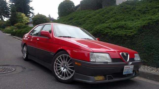 Image for article titled At $5,200, Could This 1993 Alfa Romeo 164S Turn You Into A True Enthusiast?