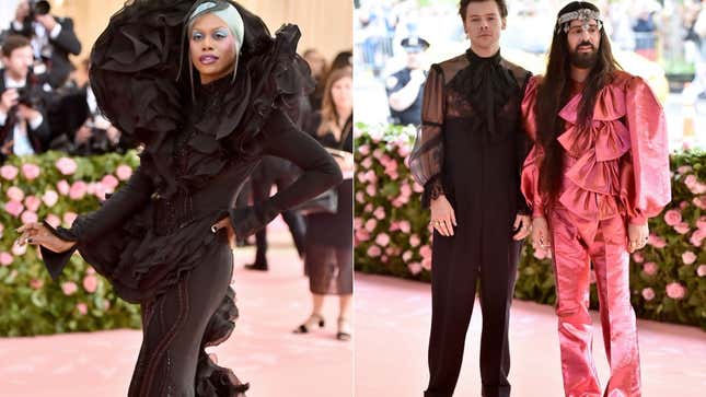 Image for article titled Elites Go Camping: Every Look from the 2019 Met Gala Red Carpet