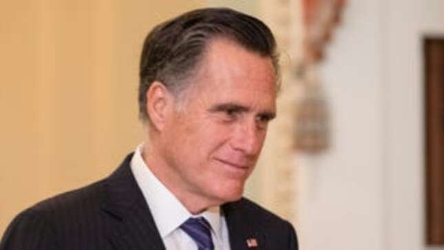 Mitt Romney Receives Prestigious Award for Temporarily Locating His Spine