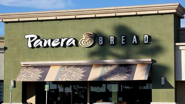 Exterior of a Panera Bread location