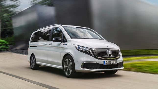 Image for article titled The 2020 Mercedes-Benz EQV Beats Tesla And Volkswagen To The Electric Van Game