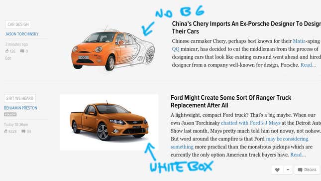 Image for article titled A Quick Tour Through All The Old Jalopnik Site Redesigns That Made You Angry