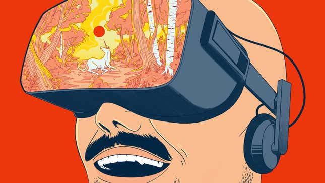 Image for article titled Virtual Reality Is My Favorite Way To Leave The House Right Now