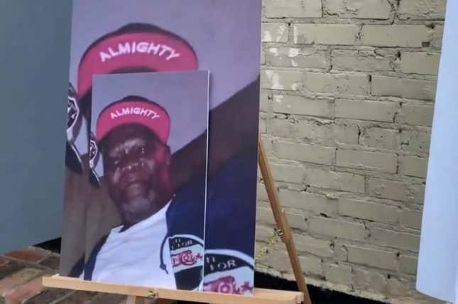 Local families met Tuesday to speak about the injustices and harm they say their family members faced at the hands of Jackson police officers. Those family members include 61-year-old George Robinson pictured here.
