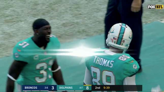 Julius Thomas Scores Touchdown, Fucks Football