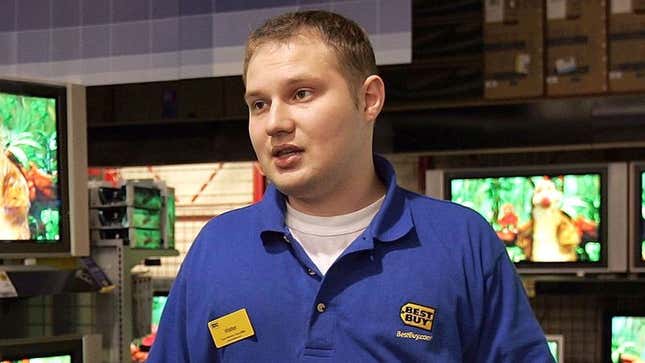 Image for article titled Best Buy Employee Going To Tell You What He Has At Home