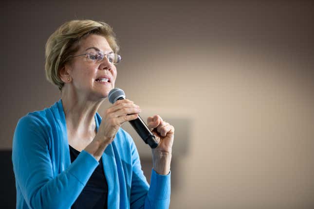 Image for article titled Elizabeth Warren Has a Plan to Make Voting Easier and Safer This November—If You&#39;re Into That Kind of Thing