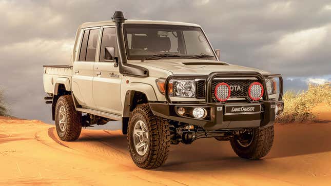 Image for article titled The Best 2019 Toyota Land Cruiser Is Not For Sale In America, Of Course