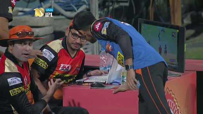 Batsman Destroys Tactical Laptop