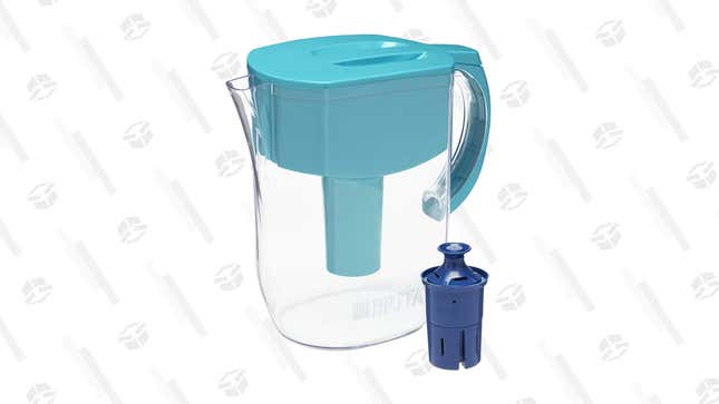 Brita Large Everyday Water Pitcher (Black, White, or Turquoise) | $24 | Amazon