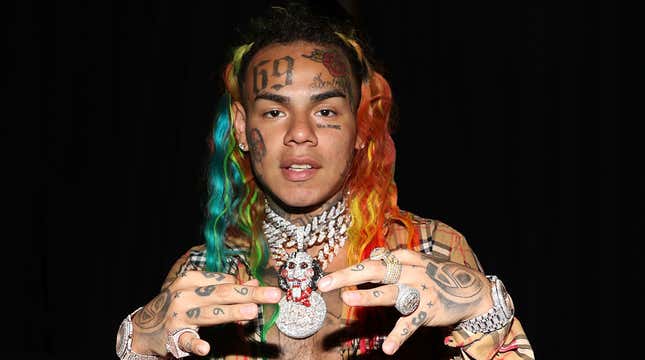 Tekashi 6ix9ine attends Made In America - Day 2 on Sept. 1, 2018, in Philadelphia.