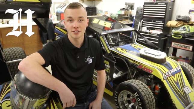 Image for article titled Devon Rouse Is The First Openly-Gay Driver To Turn Laps In ARCA